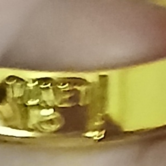 Gold Hoop Earrings - Picture 3 of 3